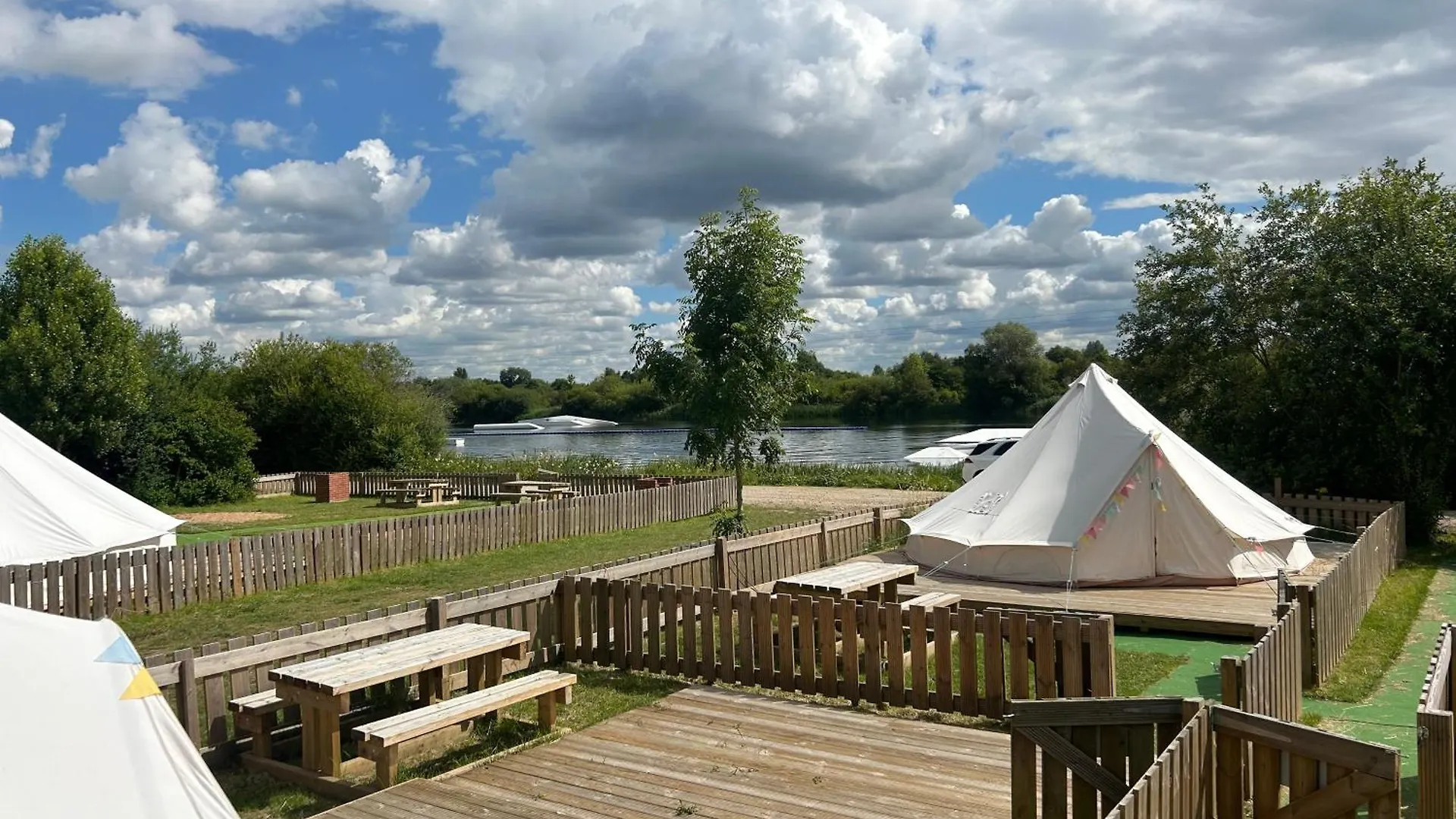 Spring Lakes Lake Side Bell Tents Nottingham Luxury tent