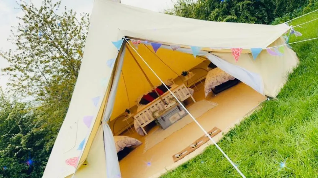 Spring Lakes Lake Side Bell Tents Nottingham Luxury tent