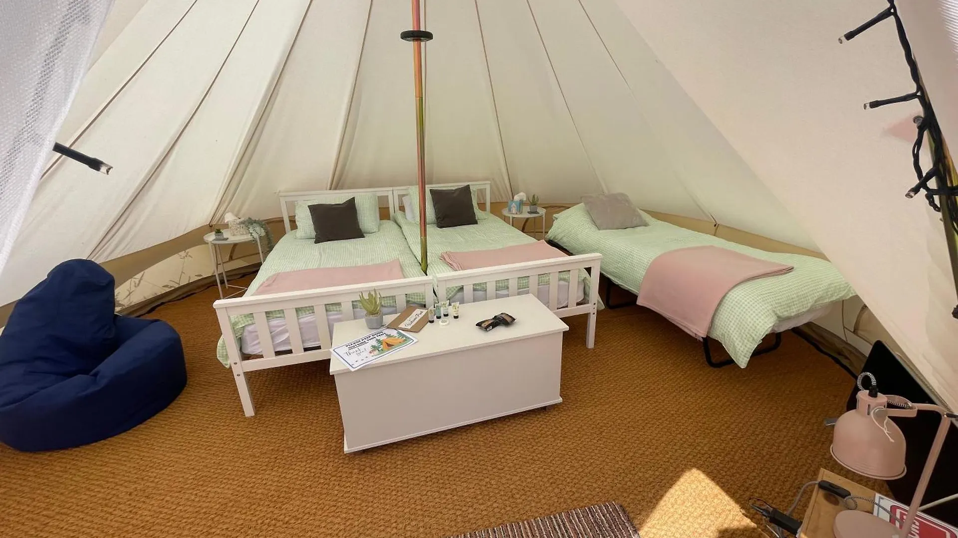 Spring Lakes Lake Side Bell Tents Nottingham United Kingdom